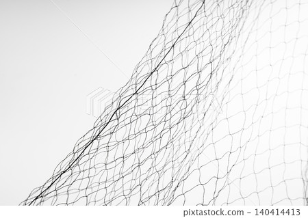 Black fisherman rope net, seamless texture isolated on white background Black fisherman rope net, seamless texture isolated on white background 140414413