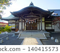 The worship hall of Tsushima Shrine (Mitoyo City, Kagawa Prefecture) 140415573
