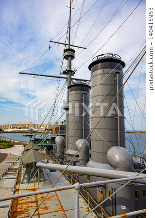 [Kanagawa Prefecture, Yokosuka] Memorial Ship Mikasa 140415953