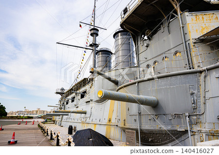 [Kanagawa Prefecture, Yokosuka] Memorial Ship Mikasa 140416027