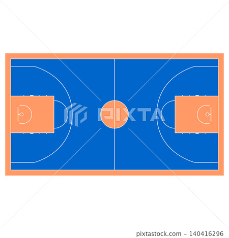 Basketball court Basketball court 140416296
