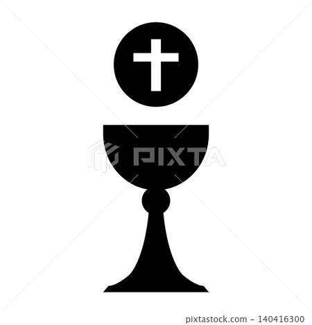 Corpus christi holy communion icon 140416300