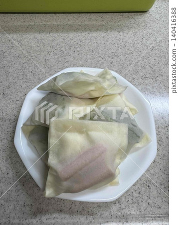 Spring rolls before baking Spring rolls before baking 140416388