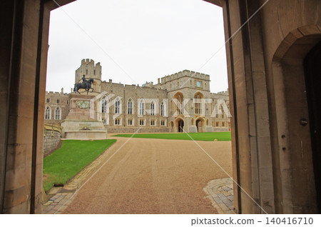 View of Windsor Castle from the gate View of Windsor Castle from the gate 140416710