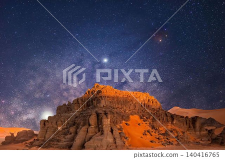 beautiful night sky with stars and milky way beautiful night sky with stars and milky way 140416765