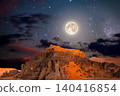 beautiful night sky with stars and milky way 140416854