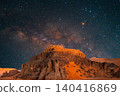 beautiful night sky with stars and milky way 140416869