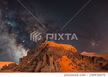 beautiful night sky with stars and milky way beautiful night sky with stars and milky way 140416870