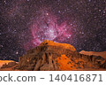 beautiful night sky with stars and milky way 140416871