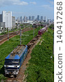 EF210-310 container freight train running on the Northern Freight Line 140417268