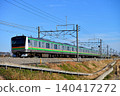 Ten E233 series local trains running on the Takasaki Line 140417272
