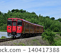 Kiha running in the fresh green 140417388