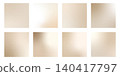 Square nude gradient background set with cream, champagne and brown pastel colors. Minimal liquid texture and elegant satin shine for social media design, posters and modern vector covers. 140417797