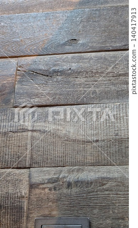 Wooden floor, walls 140417913
