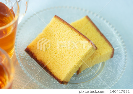冷食的五香燒卡斯提拉蛋糕 140417951