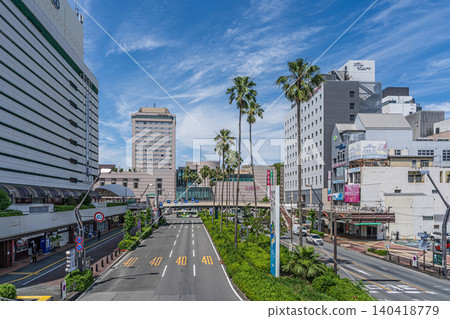 [Tokushima Station Building] Scenery around Tokushima Station 140418779