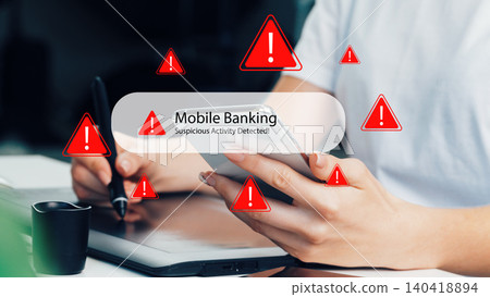 User receives scam call message about suspicious activity in mobile banking account User receives scam call message about suspicious activity in mobile banking account 140418894