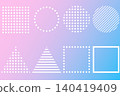 Various geometric patterns 140419409