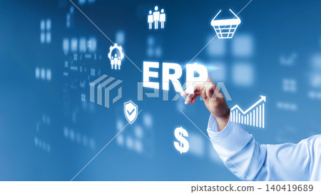 Understanding ERP with hand gesture on digital interface in modern office environment Understanding ERP with hand gesture on digital interface in modern office environment 140419689