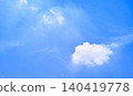 Blue sky and cloud image 140419778