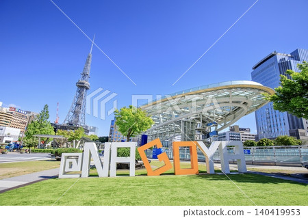 Nagoya City, Oasis 21 and At Nagoya Monument Nagoya City, Oasis 21 and At Nagoya Monument 140419953