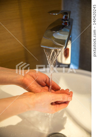 Washing hands and hygiene after going out Washing hands and hygiene after going out 140420245