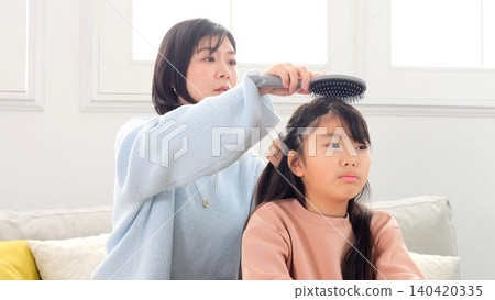 The image of tying your hair The image of tying your hair 140420335