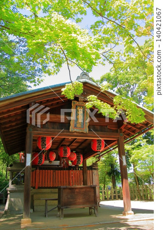 位於京都吉田山上的竹中稻荷神社。 位於京都吉田山上的竹中稻荷神社。 140421067