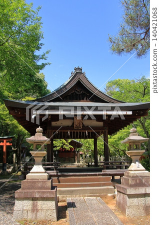 位於京都吉田山上的竹中稻荷神社。 位於京都吉田山上的竹中稻荷神社。 140421068