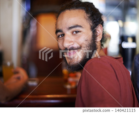 Student man, smile and pub with beer, party and group fun with alcohol. Social, happy hour and campus restaurant for Turkish learner, celebration and weekend relax after exams or university project Student man, smile and pub with beer, party and group fun with alcohol. Social, happy hour and campus restaurant for Turkish learner, celebration and weekend relax after exams or university project 140421115