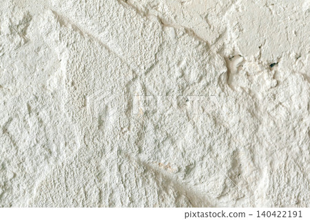 Rough old white wall with cracks for a background 140422191