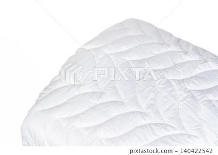 Close up of a new blanket isolated on white background 140422542