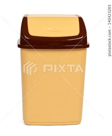plastic waste bin isolated on white background plastic waste bin isolated on white background 140423265