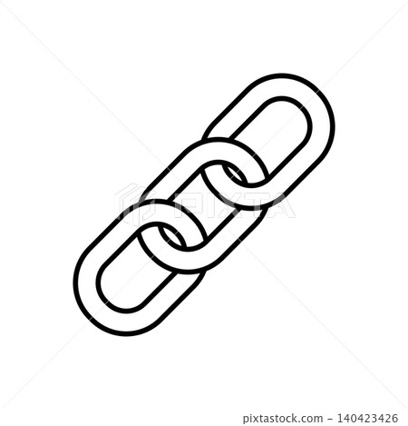 Isometric line art icon of connected geometric chains. Clean outline symbol for decentralized blockchain tech, cryptocurrency ledger, and security keys. Isometric line art icon of connected geometric chains. Clean outline symbol for decentralized blockchain tech, cryptocurrency ledger, and security keys. 140423426