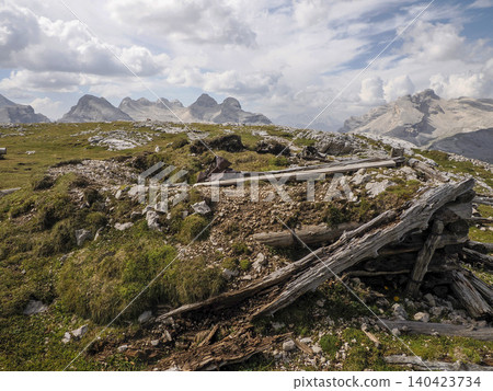 dolomites sass de stria world war I foxholes trenches tunnels dolomites sass de stria world war I foxholes trenches tunnels 140423734