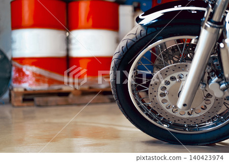 Close up photo of high power motorcycle part Close up photo of high power motorcycle part 140423974