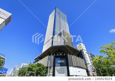 Exterior view of The Landmark Nagoya Sakae building in Nagoya City. 140424024