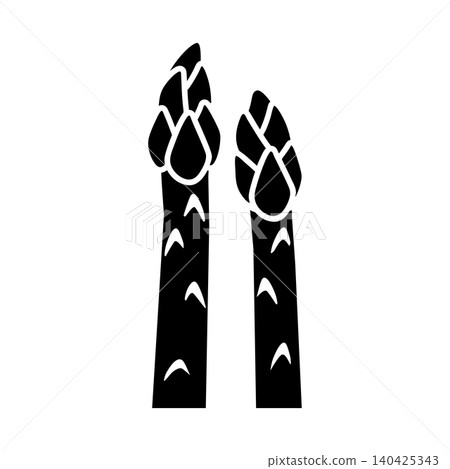 Simple asparagus vector illustration Simple asparagus vector illustration 140425343