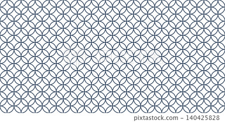 Iron-blue Shippo-tsunagi pattern background material Iron-blue Shippo-tsunagi pattern background material 140425828