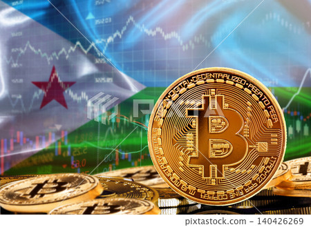 Investors in cryptocurrency and Blockchain Technology in Djibouti, Concept. Bitcoin with Djiboutian flag in the background Investors in cryptocurrency and Blockchain Technology in Djibouti, Concept. Bitcoin with Djiboutian flag in the background 140426269