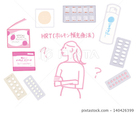荷爾蒙替代療法2型 荷爾蒙替代療法2型 140426399