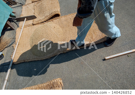 Sun-drying of rice husks Sun-drying of rice husks 140426852