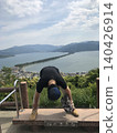 Peeking at the scenery between your legs 140426914