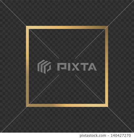 Realistic golden frame on transparent background 2 Realistic golden frame on transparent background 2 140427270