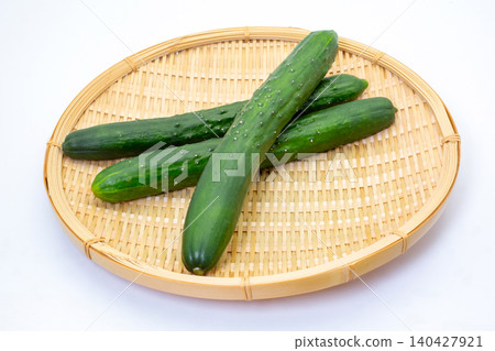 Summer vegetables: cucumbers 140427921