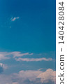 A refreshing summer sky with cumulonimbus clouds, with a background that includes space for adding text. 140428084