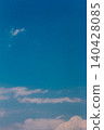 A refreshing summer sky with cumulonimbus clouds, with a background that includes space for adding text. 140428085
