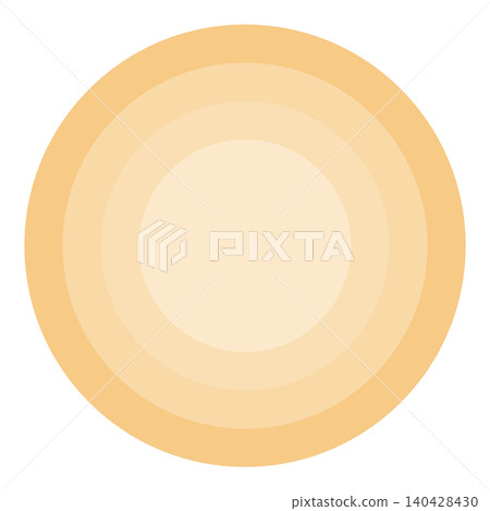 Target, tree rings, concentric circle frame, round icon 140428430