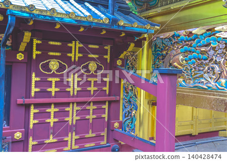 April 25 2026 Ueno Toshogu Shrine Phoenix Relief Roof Decoration April 25 2026 Ueno Toshogu Shrine Phoenix Relief Roof Decoration 140428474