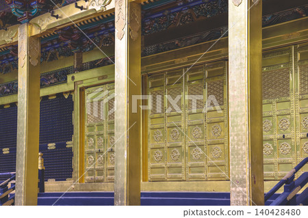 April 25 2026 Ueno Toshogu Shrine Ornate Golden Hall Exterior 140428480